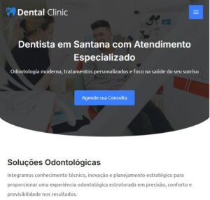 site para dentista